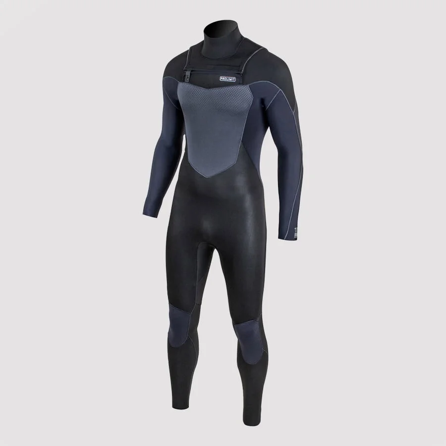 חליפת גלישה ארוכה לגברים Fusion Freezip V2 3/2