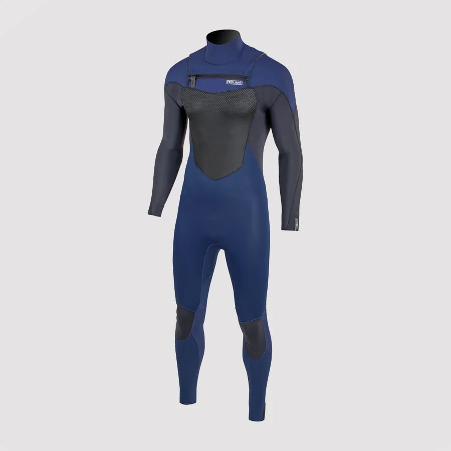 חליפת גלישה ארוכה לגברים Fusion Freezip V2 3/2