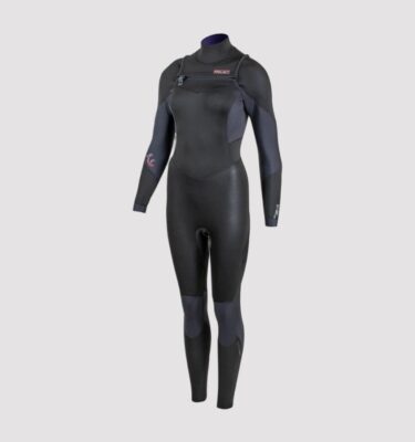 חליפת גלישה לנשים Fire Freezip 4/3