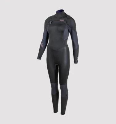 חליפת גלישה לנשים Fire Freezip 4/3