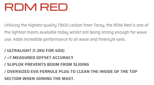 תורן Severne RDM Red