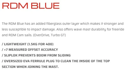 תורן Severne RDM Blue