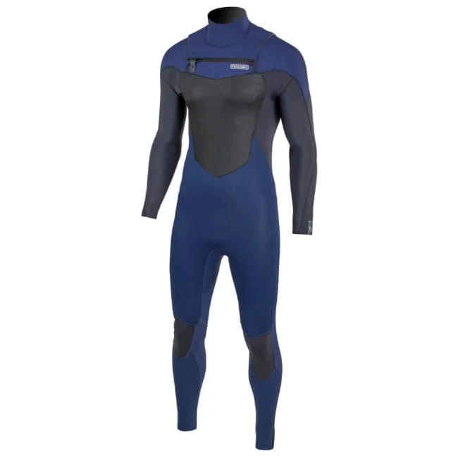 חליפת גלישה fusion freezip כחול מקדימה