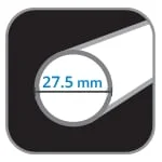27.5 MM - משוט לסאפ קרבון