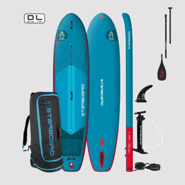 חבילת סאפ מתנפח Starboard iGo 11'2"x31+" Deluxe Lite