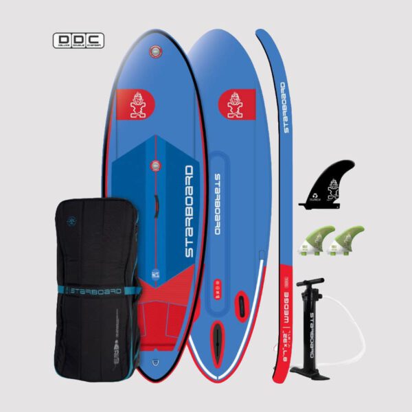 סאפ גלים מתנפח Starboard Wedge 8'7"x32" Deluxe DC