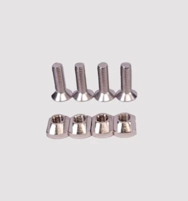 סט ברגים לחיבור פויל לגלשן Axis Stainless Steel M8
