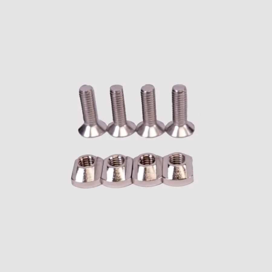סט ברגים לחיבור פויל לגלשן Axis Stainless Steel M8