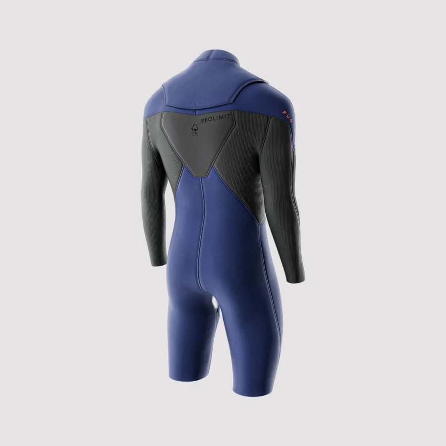 חליפת גלישה חצי ארוכה Fusion Sunset Freezip 2/2 – תמונה 3