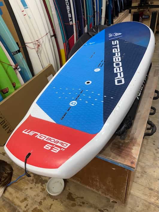 גלשן ווינג משומש Starboard Wingboard 115L 2023 גלשן ווינג משומש Starboard Wingboard 115L 2023