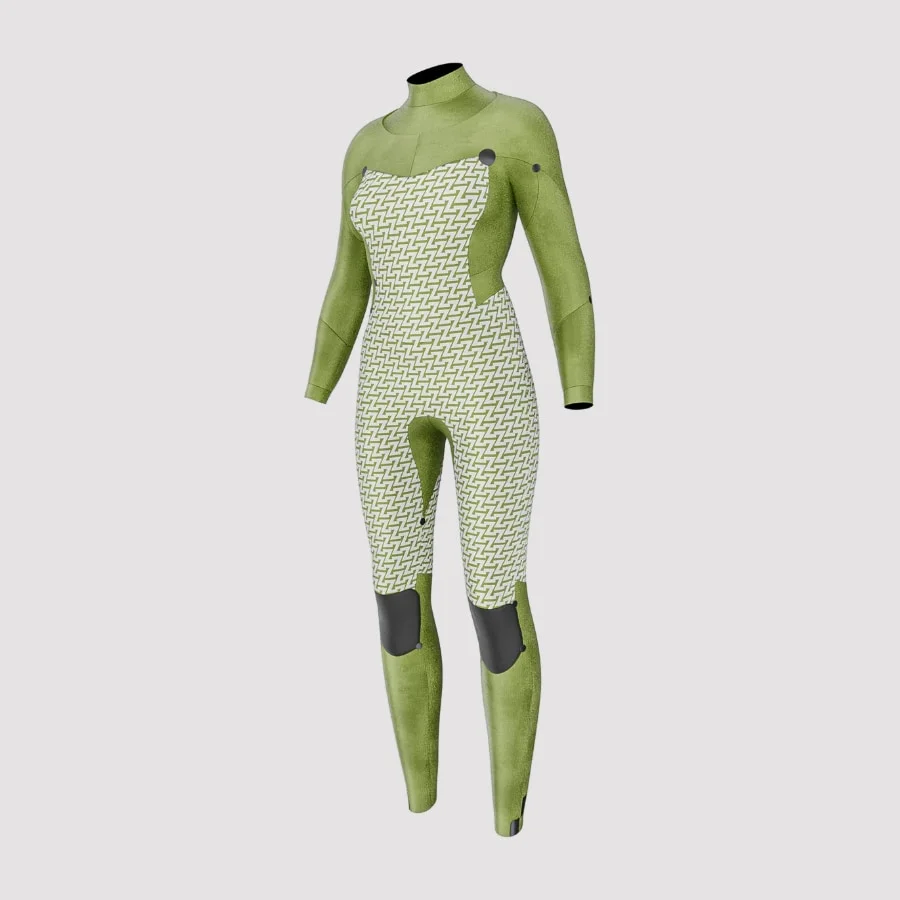 חליפת גלישה לנשים Flare Freezip 3/2 – תמונה 3