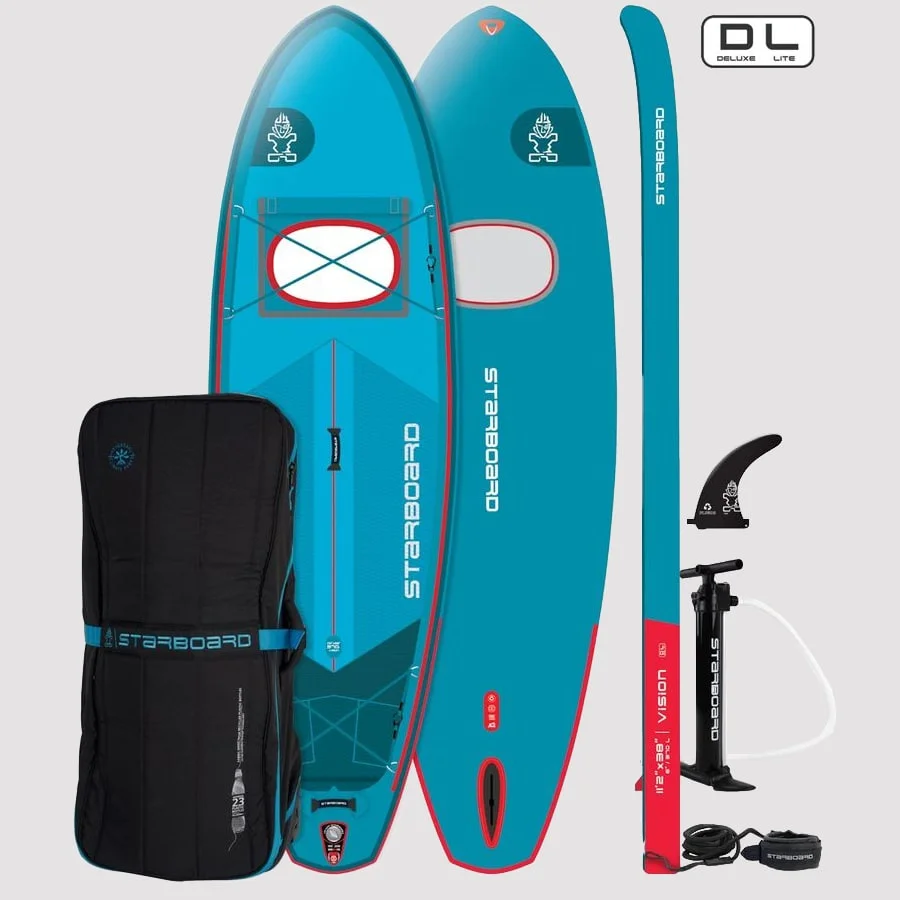 סאפ מתנפח עם חלון תת ימי Starboard Vision Deluxe Lite