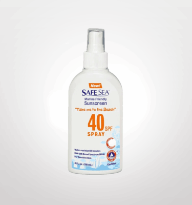 תרסיס הגנה לגוף מהשמש ומעקיצות מדוזות Safe Sea 40SPF