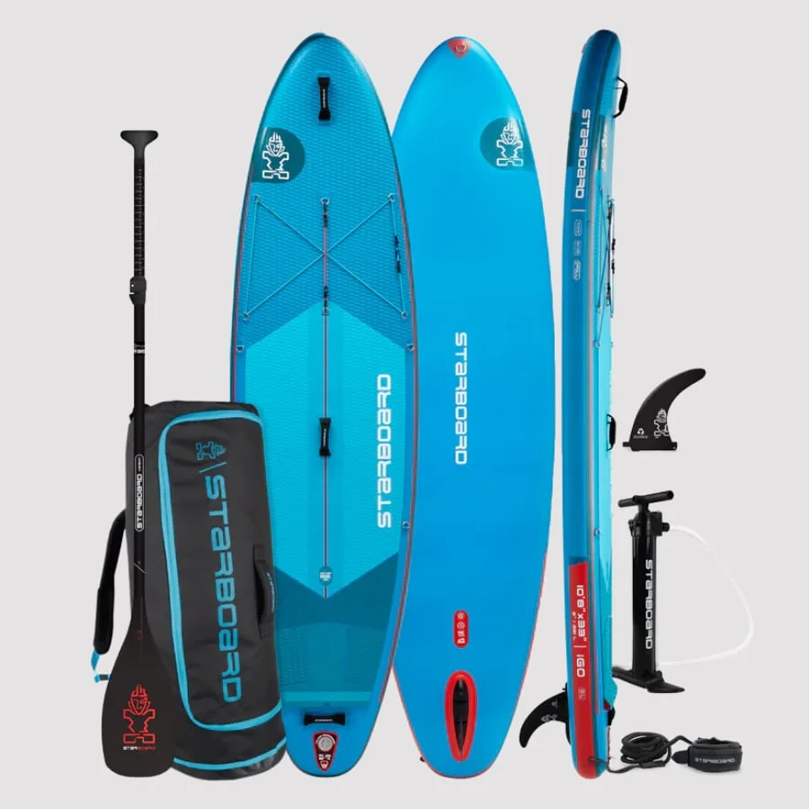 חבילת סאפ מתנפח Starboard iGo Deluxe Lite 12'0X33"X6"