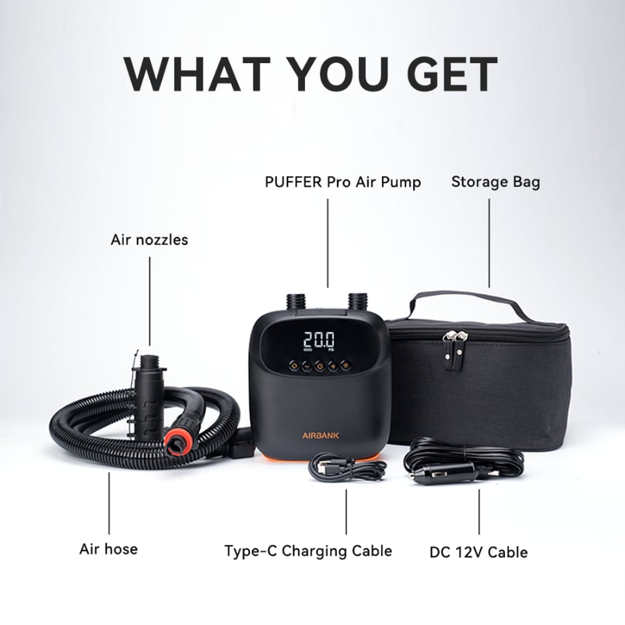 משאבה חשמלית נטענת AirBank Puffer Pro – תמונה 2