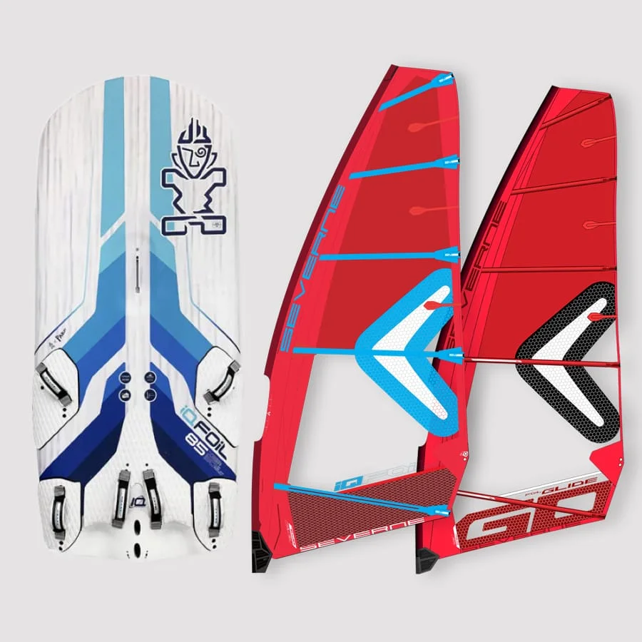 סט נערים מלא Starboard iQFoil Junior U17 Package 5.0 / 6.0 / 7.0