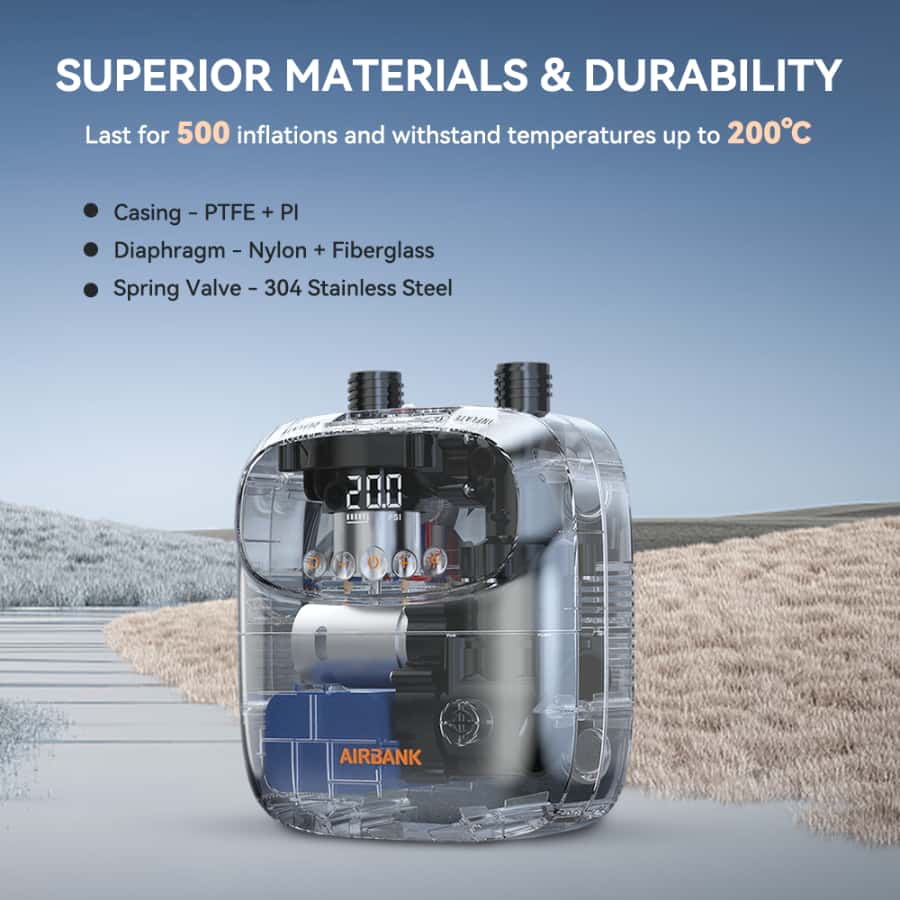 משאבה חשמלית נטענת AirBank Puffer Pro – תמונה 4