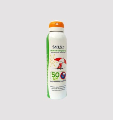 תרסיס הגנה לגוף מהשמש ומעקיצות מדוזות Safe Sea 50SPF