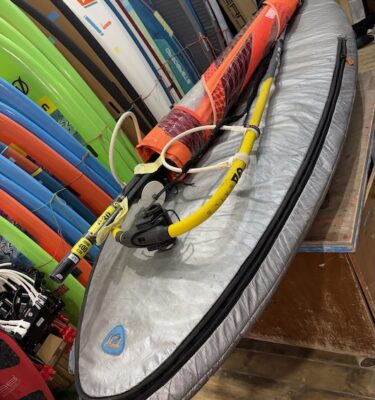 סט קטמפלט גלשן ומפרש רוח יד 2 Starboard Go 155, Gaastra Hybrid 5.2